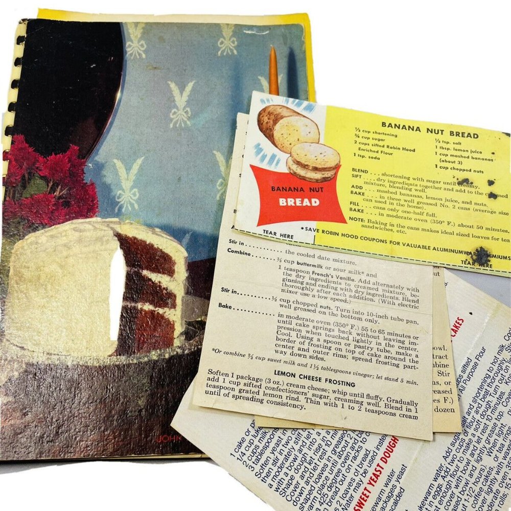 Vintage Jelke’s Good Luck Recipes Cookbook 1936 And Cutouts Book From Chicago
